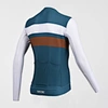 green cycling long sleeve jersey
